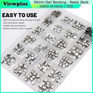 Souyoun - 240Pcs Universal Micro USB 5 Pin Female Charger Socket Connector Connector / Socket Connec