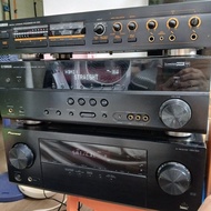 Pioneer  yamaha  擴音機Amplifier放擴音器卡拉OK三部小西灣交收