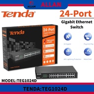 TENDA TEG1024D 24 Port Gigabit Switch Unmanaged Rackmount Ethernet Switch 24 Port