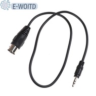 YANXING 1x DIN 5 PIN DIN MIDI MALE plug TO 3.5MM MALE STEREO JACK Audio CABLE 50cm 0.5M