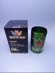 【限量】7-11 2023 國際啤酒節 6大啤酒品牌 海尼根 啤酒杯 經典杯 (金屬)