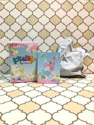現貨全新Muckey吹泡泡 Blowing Bubbles Play Time＊泡泡瑪特popmart INSTINCTOY大久保 Monster fluffy＊半透明幻彩夢幻風 桃紅 天藍色 熊仔＊