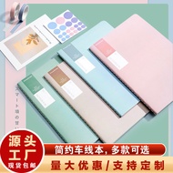 [] b5 Notebook 36 Sheets Workbook Simple Planner Student a5 Horizontal Notebook Wholesale 8888