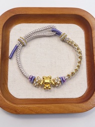 YHH Cinnamoroll Bracelet Gold 999 | YHH 玉桂狗手绳足金999