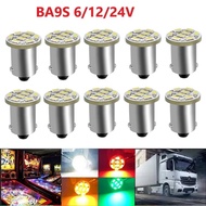 BA9S LED 6V/12V/24V Bulb,10pcs 44 47 T11 T4W LED  LED Pinball Machine Light Bulb Lamp Automobile Bul