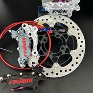 ️ 4-hole front disc size 260mm; 4-pis frando pig (Full Color); morin oil wire; cnc aluminum pas) ️ i