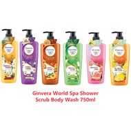 Ginvera World Spa Shower Scrub Body Wash 750ml