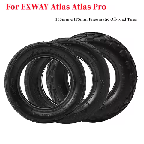 160mm &165mm &175mm Pneumatic Off-road Tires For EXWAY Atlas Atlas Pro Skateboard Inner and Outer Tu