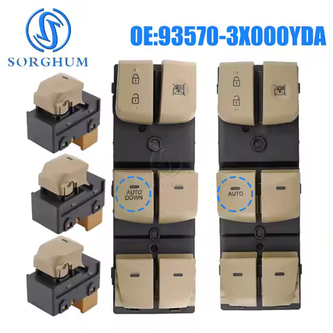 SORGHUM Auto 93570-3X031Yda Window Control Switch for Hyundai Elantra Lang Move 2012 2013 -2016 9357