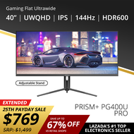 PRISM+ PG400U PRO 40 IPS 144Hz 1ms UWQHD 120% sRGB Adaptive-Sync Pro Gaming Monitor [3440 x 1440]