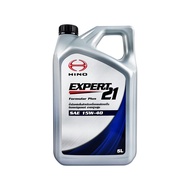 HINO น้ำมันเครื่อง EXPERT21 15W-40 สำหรับเครื่องยนต์ดีเซล เทอร์โบอินเตอร์คูลเลอร์ 5 ลิตร