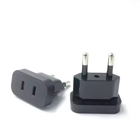 1Pcs EU Adapter Travel Converter Adapter American China US To EU Plug Euro Plug electrical Adapter A