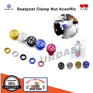 Aceoffix Seatpost Seat Clamp Nut M6 Bromton - Shock Nut Pikes 3Sixty Trifold Folding Bike Accessories