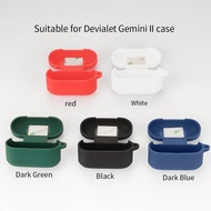 Case Casing Cover Silicone Protective Devialet Gemini 2 TWS / Gemini II TWS + Carabiner