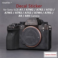 A7R5 A7M4 A7R4 A7M3 A7S3 A7R3 Camera Skin 3M Protective Warp Film for Sony ILCE-7RM5 A1 A9 A9II Came