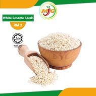 Ez Bizy White Sesame Seeds / Lengah Putih - 70g Cooking Ingredients Ellu Raw Bijan Putih