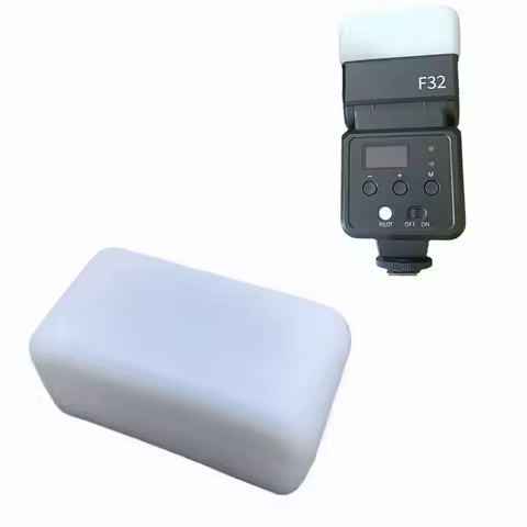 Soft Silicone Speedlite Flash Cap Diffuser Cover Bounce for Ulanzi F32