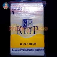 PLASTIC CLIP 20x12 ZIP LOCK | PLASTIC CLIP Size 20x12 contains 100 pcs