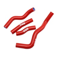 TYJKO อุปกรณ์เสริม KLX250หม้อน้ำมอเตอร์ครอสท่อซิลิโคนสำหรับคาวาซากิ KLX 250 1993-2010รถจักรยานยนต์ E