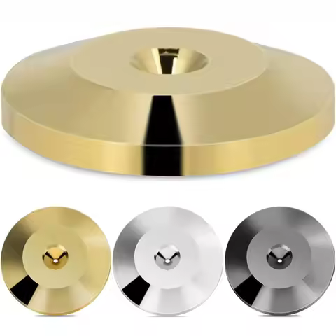 Isolation Stand Gold Speaker Spikes Copper 25x5mm Speaker Feet Pad DVD Player Feet Mat DVD Player
