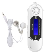 MP3 Player Portable USB MP3 Digital Music Player Music MP3 USB Player FM Radio Voice Memory Card wit