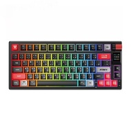 FANTECH ATOM PRO79 คีย์บอร์ดเกมมิ่งไร้สาย Mechanical (สี Black, Red Switch) รุ่น MK917 RD BK