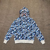 BAPE abc camo shark 迷彩鯊魚 連帽外套