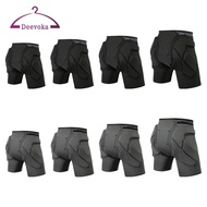 [deevoka] Padded Pants Crash Pants Comfortable Activewear Protective Gear 3D Hip