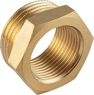 konst-install Reducer 1 1/4 to 3/4 Inch (AG Diameter 44.9 mm x Inner Thread Diameter 24.1 mm) Brass 