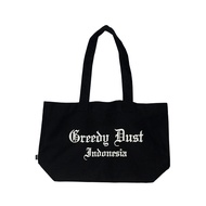 'Greedy Dust Indonesia' Totebag Black Terlaris|Best Seller