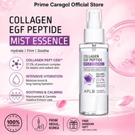 APLB Collagen EGF Peptide Mist Essence 105ml Hydrating Skin Booster Korean Skincare Daily Beauty Shi
