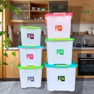 OBRAL Container Box Jumbo Besar 150 Liter dengan Roda 130  95 82 75 52 L Kotak Penyimpanan Serbaguna