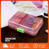 9 Grids Medicine Storage Organizer Holder Case Box Portable Med Pill First Aid Kit Container LE