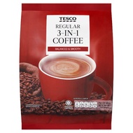 Tesco Regular 3-in-1 Coffee 30 Sticks x 20g