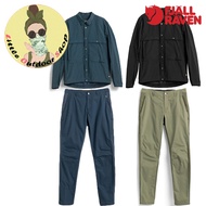 Fjallraven s/f rider's wind jacket hybrid trousers