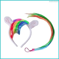Nan Horse Costume Horse Ear Headband Horse Tail Halloween Horse Cosplay Accessories