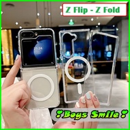 Samsung Z Fold 3 Z Fold 4 Z Fold 5 Z Fold 6 Z Flip 3 Z Flip 4 Z Flip 5 Z Flip 6 transparent magnetic