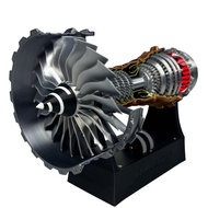 TR900/A380 Turbofan Engine Fan Model 1:25 Science Experiment Jet Electric Airplane Turbofan with Lig