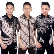 KEMEJA SIZE ML XL XXL New Men's Short Sleeve Shirt 848VO Pilot Rank 4029YS Men's Batik ar batik shir