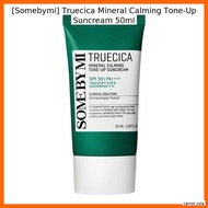 [Somebymi] Truecica Mineral Calming Tone-Up Suncream 50ml / Korean Suncream SPF50 / Tone-Up Effect /