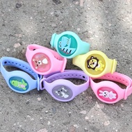 [GIFT] Baby Kids Anti Mosquito Repellent Watch Cartoon Light