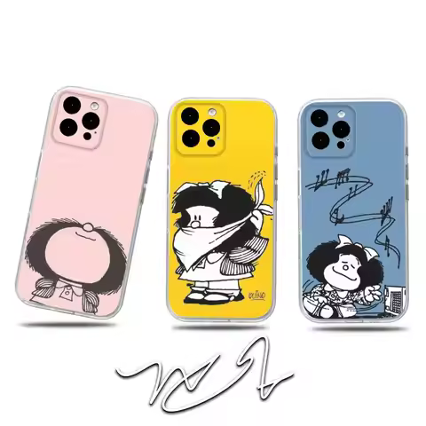 C-Cute Girl M-Mafaldas-S Phone Case For iPhone 17,16,15,14,13,12,11 Pro,Max,Plus,X,XS,XR,SE4,E Mini 