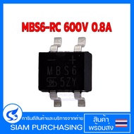 Diode MBS6-RC 600V 0.8A MBS6
