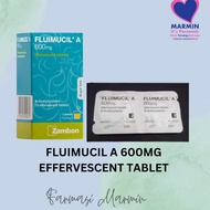 FLUIMUCIL A 600MG EFFERVESCENT TABLETS (LEMON FLAVOUR)