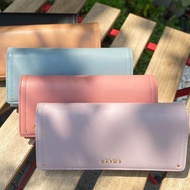 Saime 真皮RFID防盜掀蓋長夾 S’AIME Leather L-Zip Long Wallet