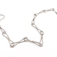 不鏽鋼8字環型短鍊條 專利設計適各種轉接或銜接等用途曬衣鍊鏈條