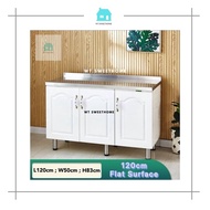 Free Shipping Stainless Steel Kitchen Door Cabinet With Handle / Kabinet Dapur Pintu