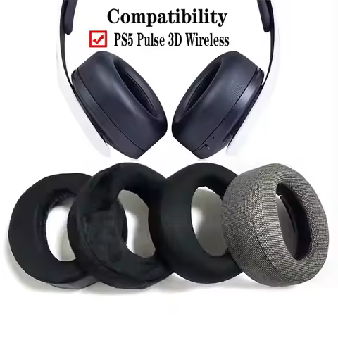 update. Ear Pads Headphone Earpad for SONY PS5 for PlayStation PULSE 3D EarPad for Sony Headphone Ea