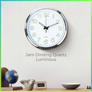 BEST SELLER Ainivia Jam Dinding Quartz Creative Design Model Luminous 30cm / Jam Dinding Quartz Crea