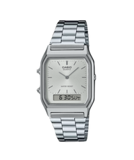 casio สีใหม่ล่าสุด นาฬิกาข้อมือผู้หญิง AQ230 รุ่น AQ-230A AQ-230GA คาสิโอ้ AQ-230 ข้อเลื่อนปรับระดับ